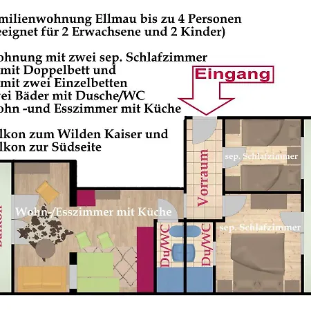 Kaiserapart Ellmau Zentrum Exterior photo