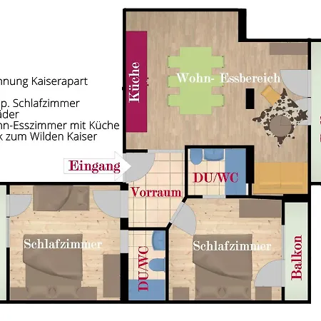 Kaiserapart Ellmau Zentrum Exterior photo