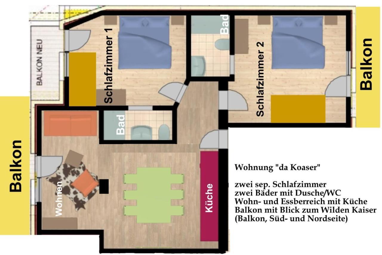 Apartment Kaiserapart Zentrum Ellmau